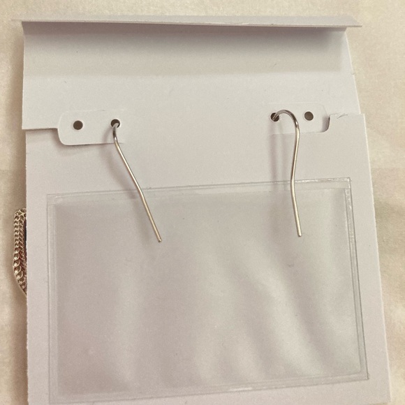 Kendra Scott blue faceted silver drop earrings - Picture 5 of 9